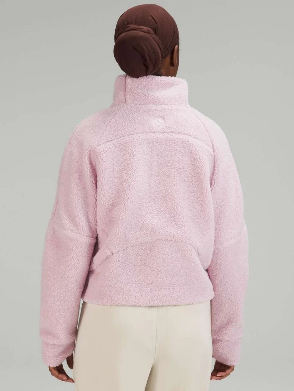 Lululemon Athletica Scuba Oversized Fleece Funnel Neck Jacket Size XL